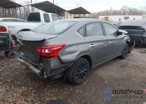 2018 Nissan Sentra S из США, поврежденный, VIN 3N1AB7AP3JY289873